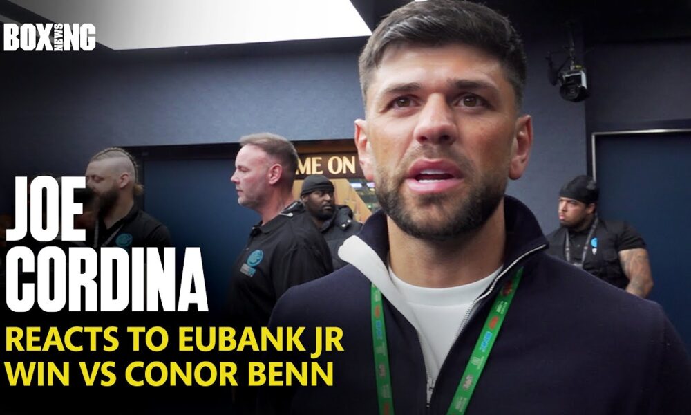 Joe Cordina Slams Eubank Jr-Benn Scorecards
