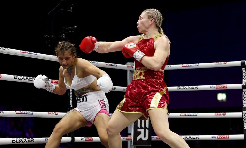 Lauren Price will brutally knock out Bexcy Mateus to keep the title