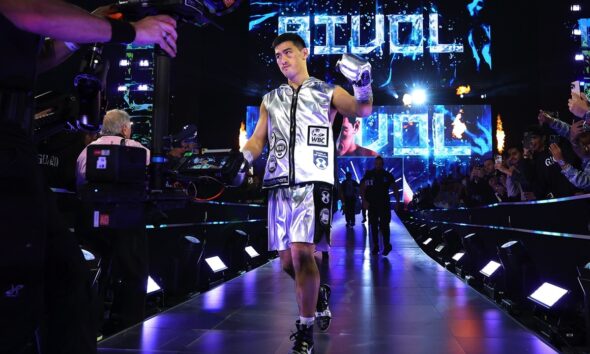 Image: The New Canelo? Jose Benavidez Sr. Says Son David Will Relentlessly Pursue Dmitry Bivol's Titles After WBC Vacancy