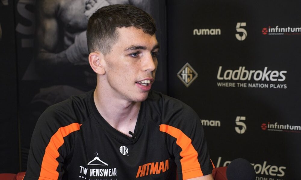 Stevie McKenna, 'The Irish Tommy Hearns', on SPARRING VASYL LOMACHENKO