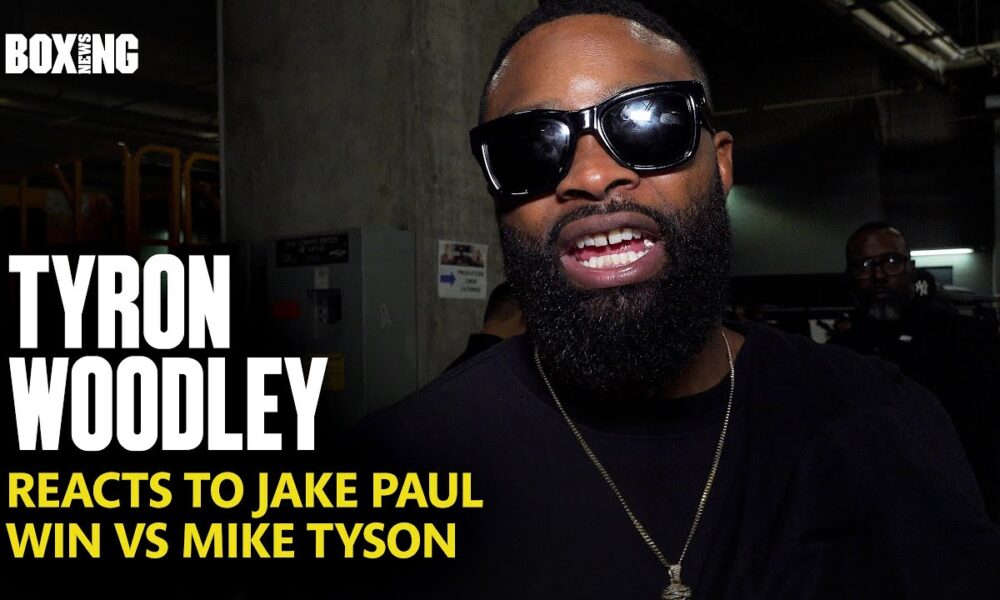 Tyron Woodley Reacts To Mike Tyson Loss To Jake Paul