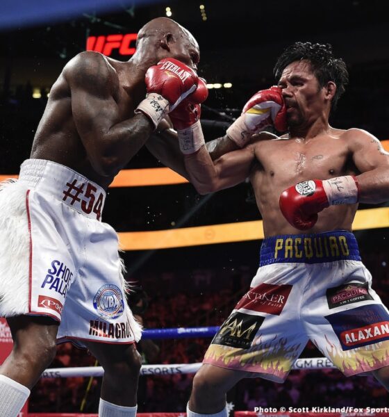 Image: Amir Khan Condemns Manny Pacquiao's 'Risky' World Title Pursuit Against Mario Barrios, Disputes Barrios' Merit, and Selfishly Inserts Himself Into Comeback Plans