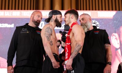 Image: Anthony Cacace 129.8 vs. Leigh Wood 129.8 - Weigh-in Results for Saturday on DAZN