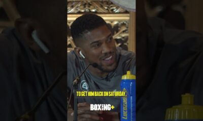 Anthony Joshua Addresses Daniel Dubois Sparring Rumour