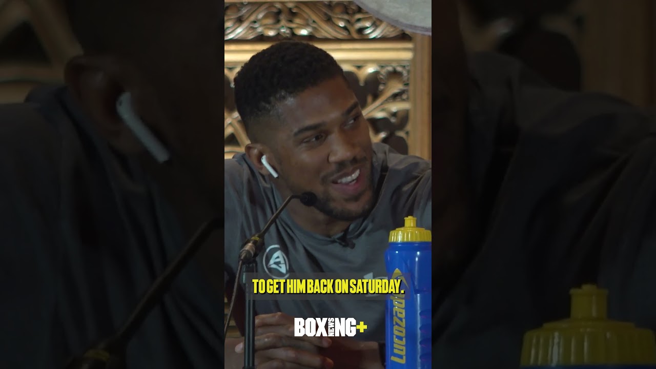 Anthony Joshua Addresses Daniel Dubois Sparring Rumour