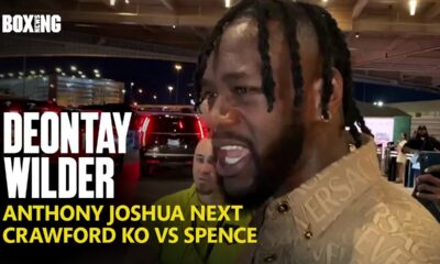 "Anthony Joshua Fight In January!" - Deontay Wilder Reveals Details
