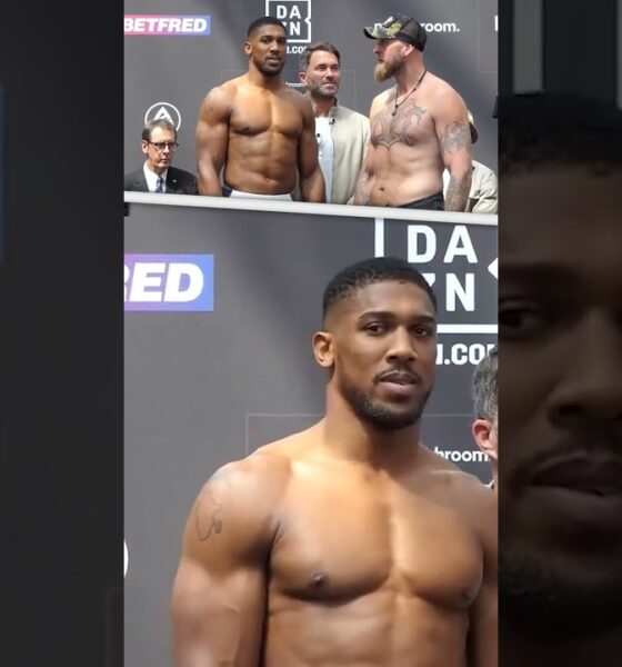Anthony Joshua HEATED! - 'S**T, you GOT A PROBLEM, YOU WANNA GO NOW?!' | #Shorts