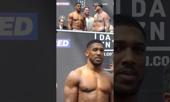 Anthony Joshua HEATED! - 'S**T, you GOT A PROBLEM, YOU WANNA GO NOW?!' | #Shorts