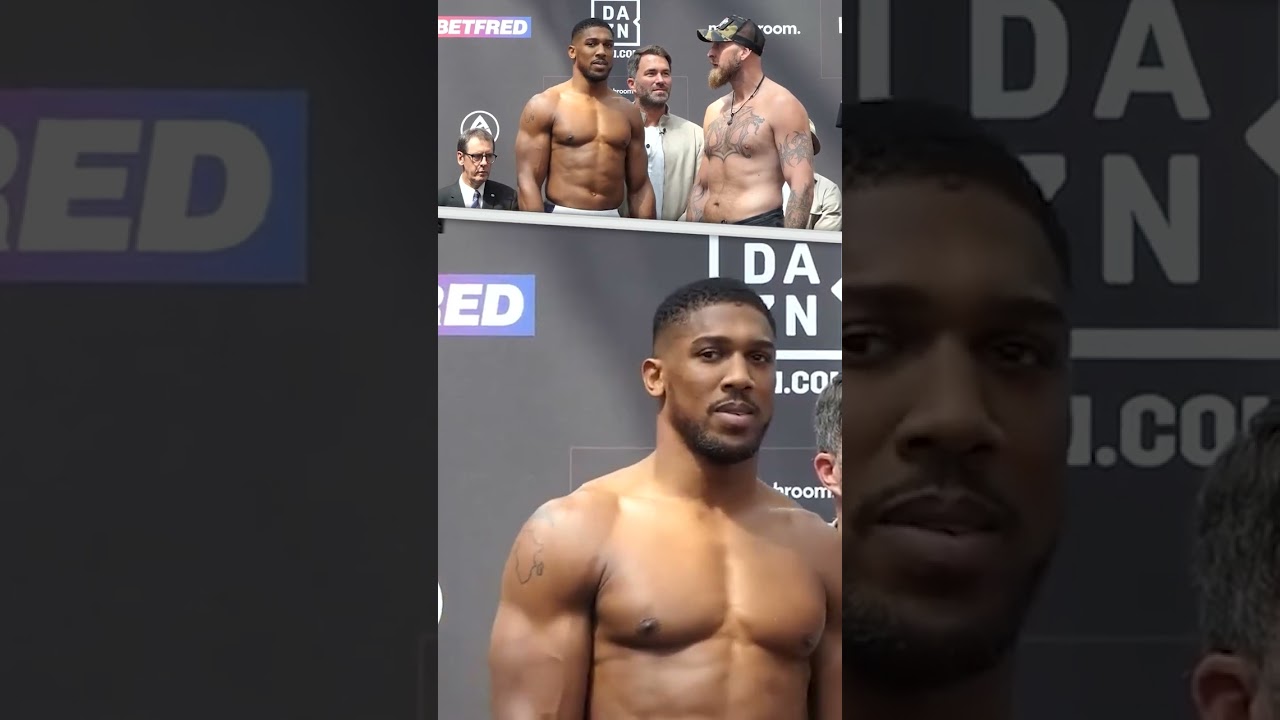Anthony Joshua HEATED! - 'S**T, you GOT A PROBLEM, YOU WANNA GO NOW?!' | #Shorts