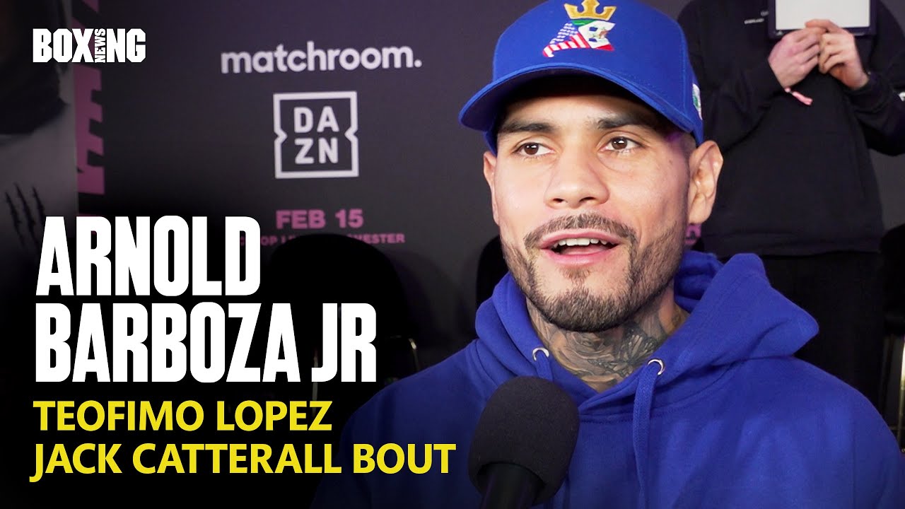 Arnold Barboza Jr On Teofimo Lopez & Jack Catterall