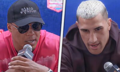 BAD INTENTIONS! - Fabio Wardley vs. Justis Huni • FULL PRESS CONFERENCE | DAZN Boxing