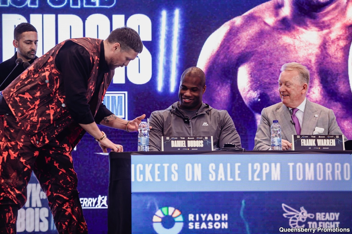 Image: Ball: Dubois Can KO Usyk with Body Shots in Rematch