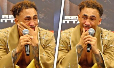 Ben Whittaker IN TEARS • FULL POST FIGHT PRESS CONFERENCE vs Liam Cameron | Skysports Boxing