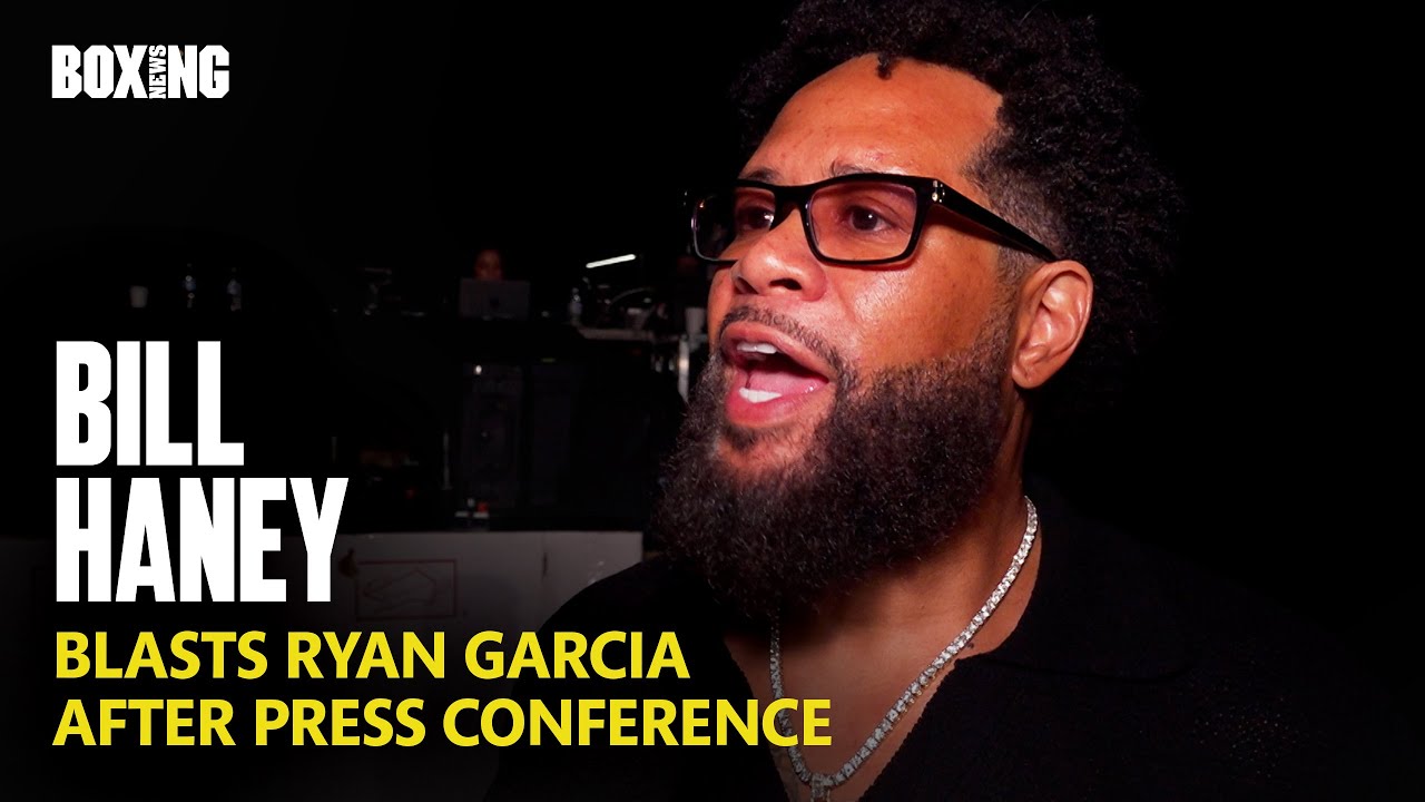 Bill Haney Rages At Ryan Garcia After Fiery Press Conference