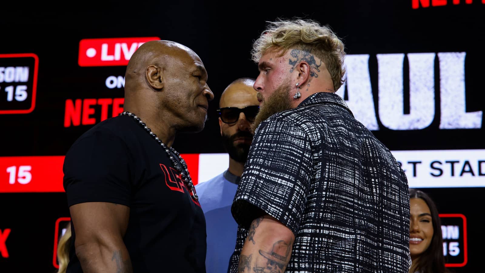 Mike Tyson fight vs Jake Paul