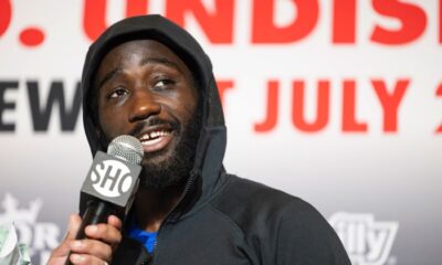 Image: Bud Crawford lands in Australia, calls Tszyu fight a “W” and eyes Canelo clash as biggest PPV ever