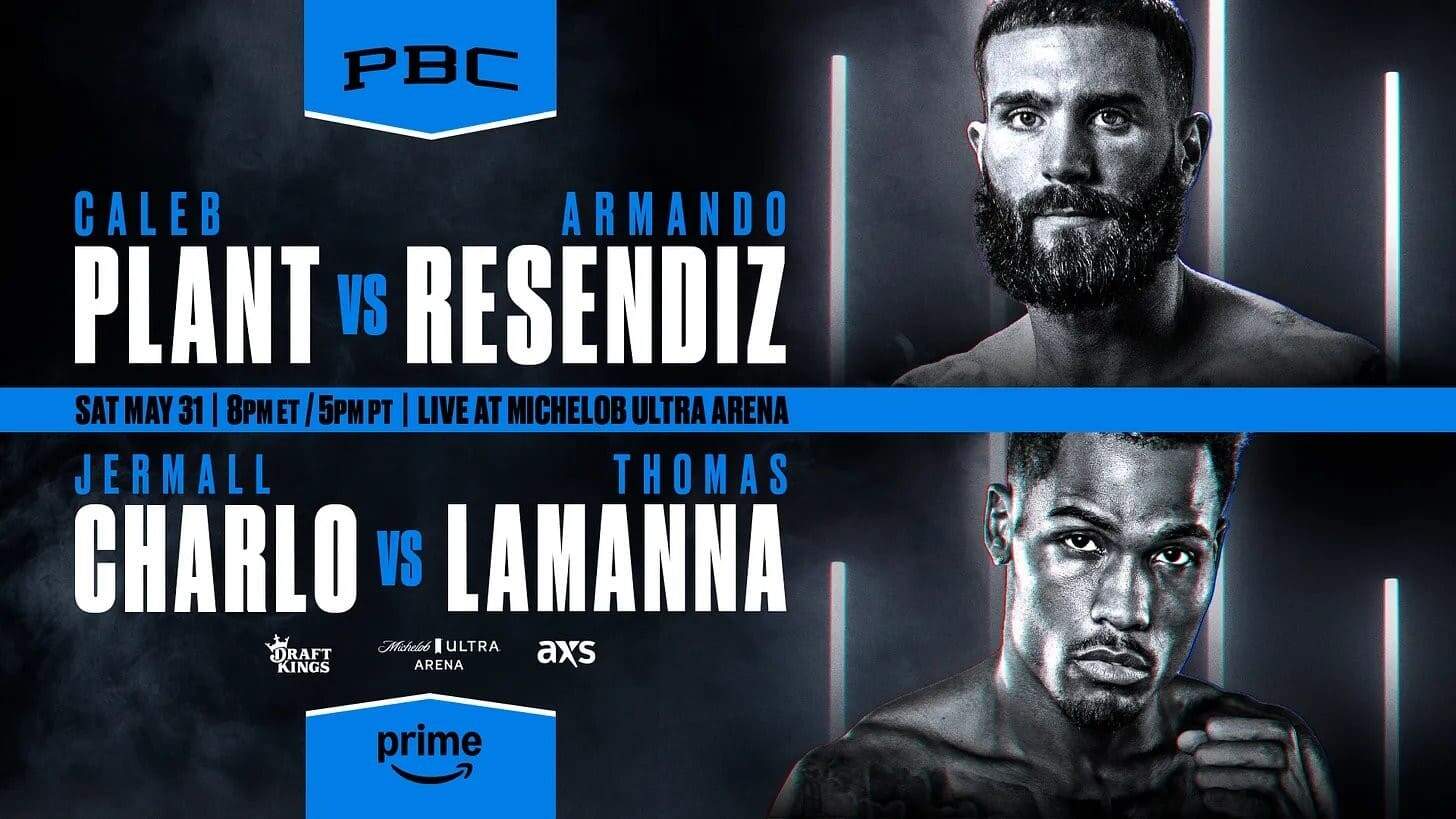 Caleb Plant Jermall Charlo May 31