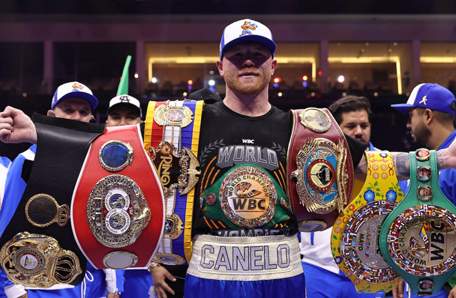 Canelo defeated Scull comfortably Photo Credit: Leigh Dawney/Queensberry