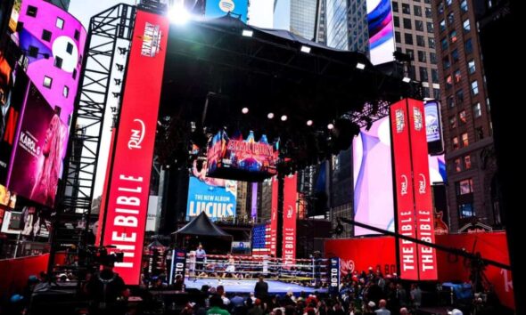 Times Square Boxing New York