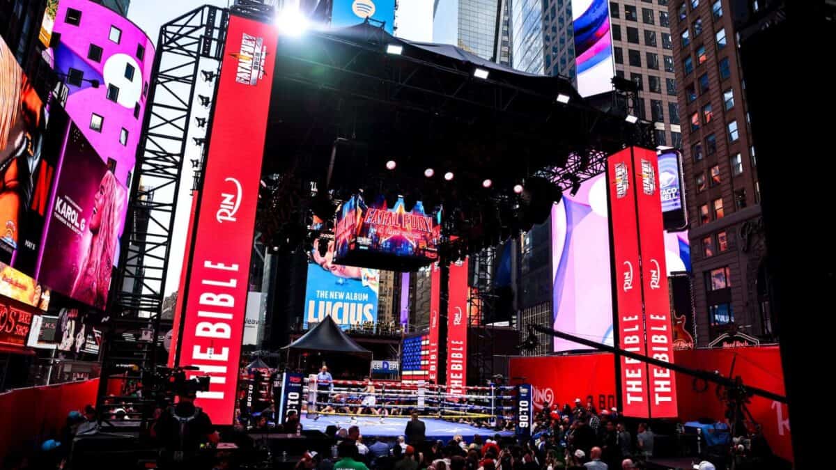 Times Square Boxing New York