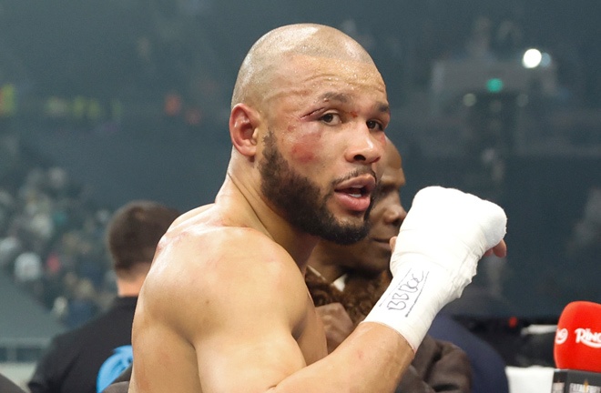 Eubank and Benn dogged it out in a thriller (Photo Credit: Mark Robinson Matchroom Boxing)