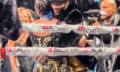 Claressa Shields HUGS Papoose IMMEDIATELY AFTER DROPPING & BEATING Danielle Perkins