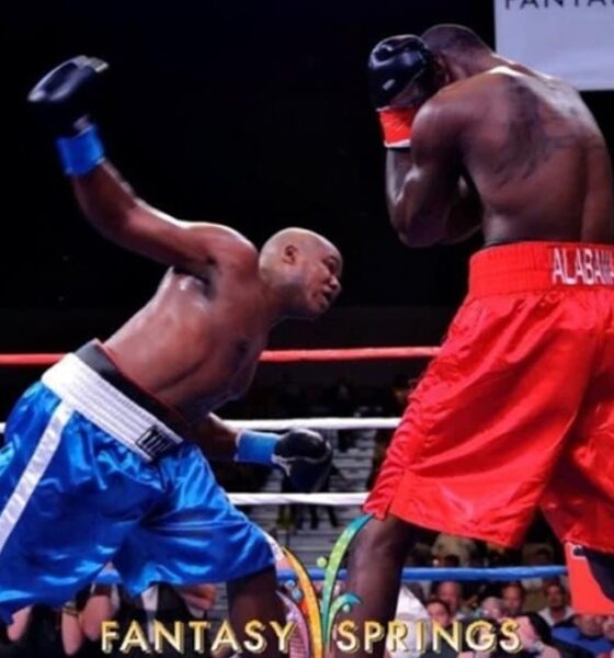 Deontay Wilder knockdown vs Harold Sconiers