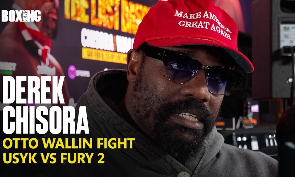 Derek Chisora On Wallin Feud, Usyk-Fury 2 & Whyte Trilogy
