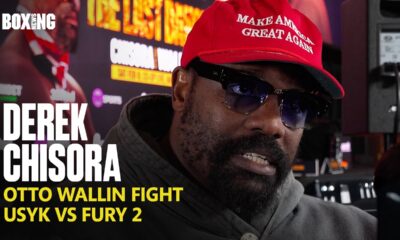 Derek Chisora On Wallin Feud, Usyk-Fury 2 & Whyte Trilogy