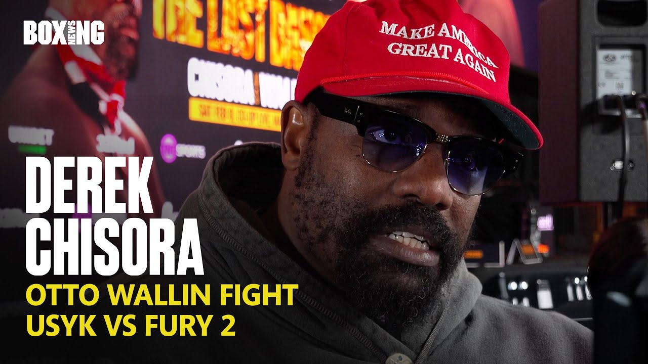 Derek Chisora On Wallin Feud, Usyk-Fury 2 & Whyte Trilogy