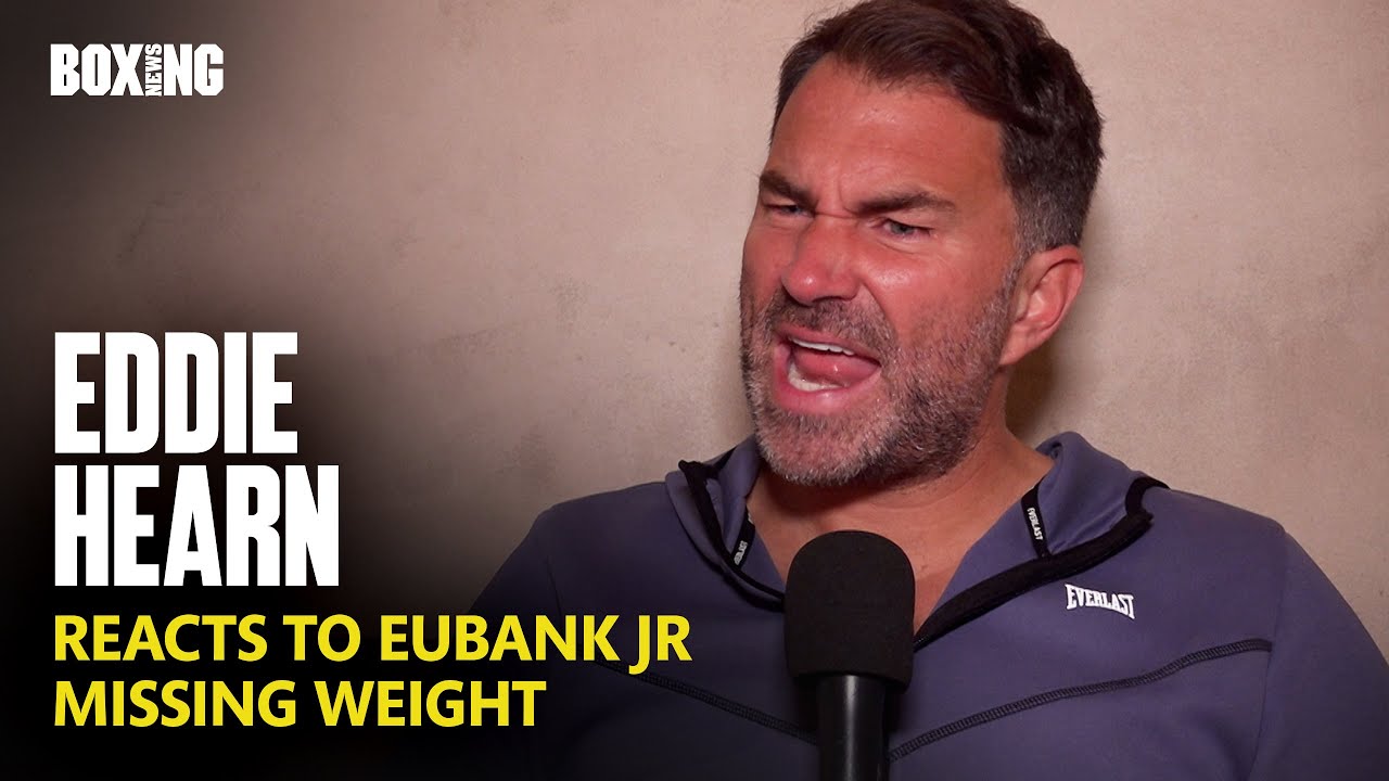 Eddie Hearn Blasts Chris Eubank Jr After Missing Weight