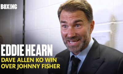 Eddie Hearn Reacts To Dave Allen Brutal KO Of Johnny Fisher