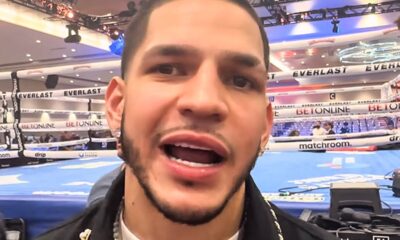 Edgar Berlanga WARNS Caleb Plant he’ll “GET THE BULLET”; POST-FIGHT vs Gonzalez-Ortiz