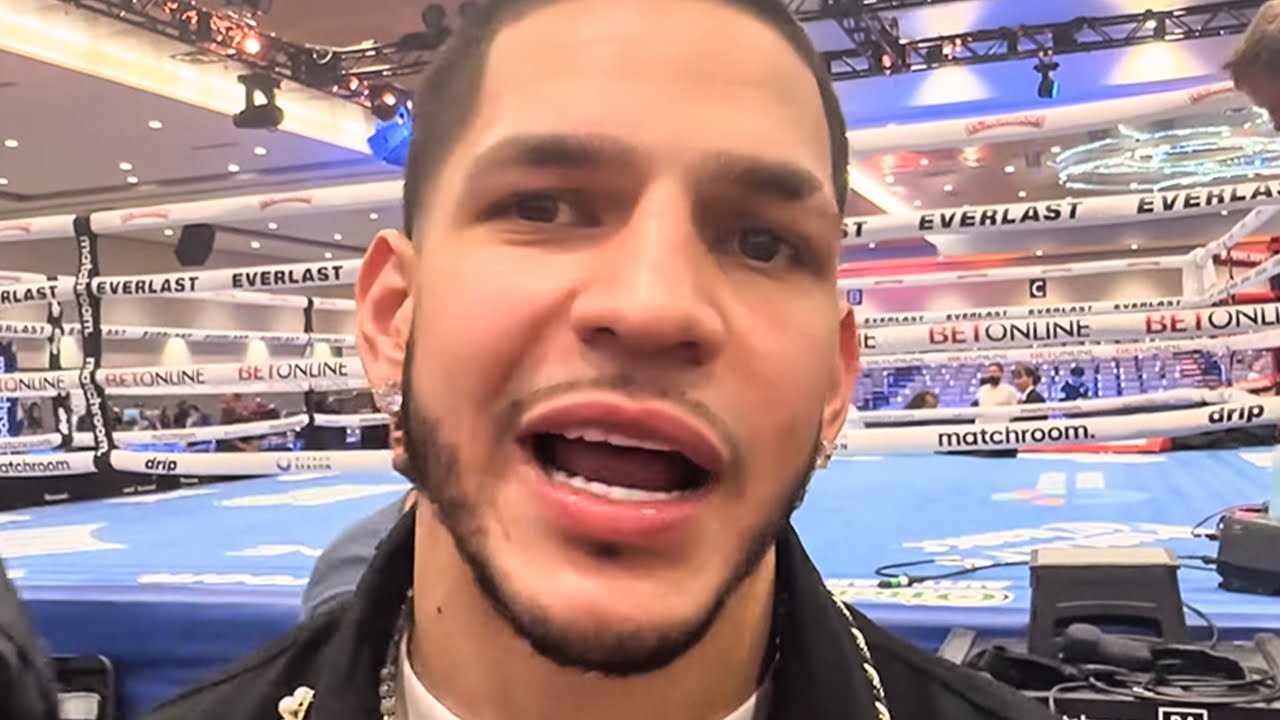 Edgar Berlanga WARNS Caleb Plant he’ll “GET THE BULLET”; POST-FIGHT vs Gonzalez-Ortiz