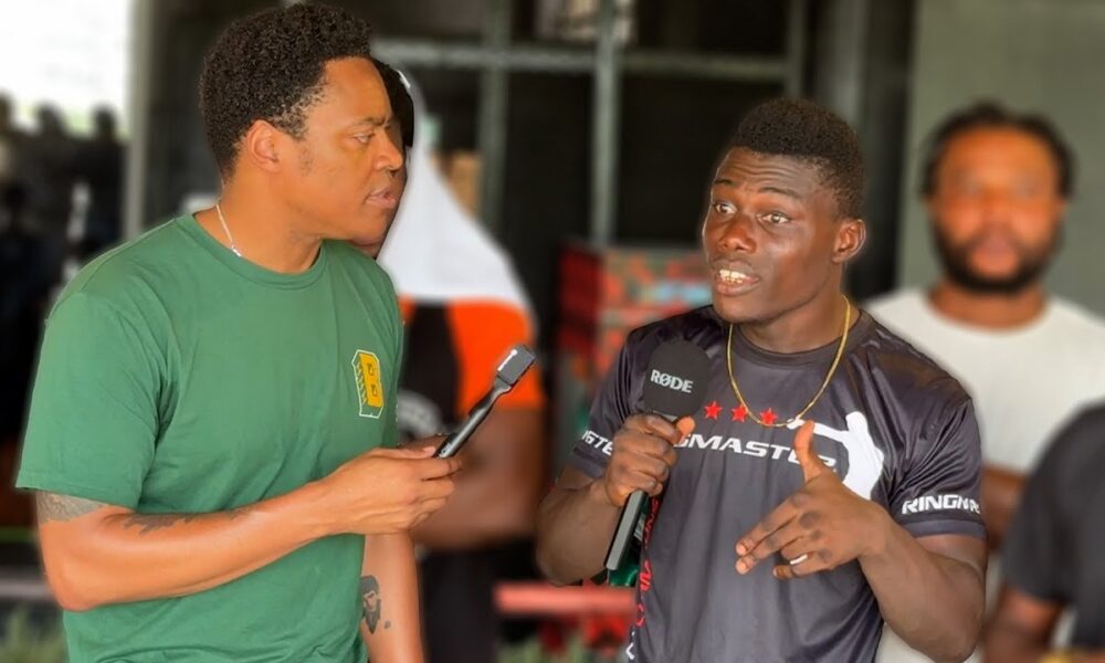 Elvis Ahorgah THE SOLDIER READY for Tyler Denny clash, talks background