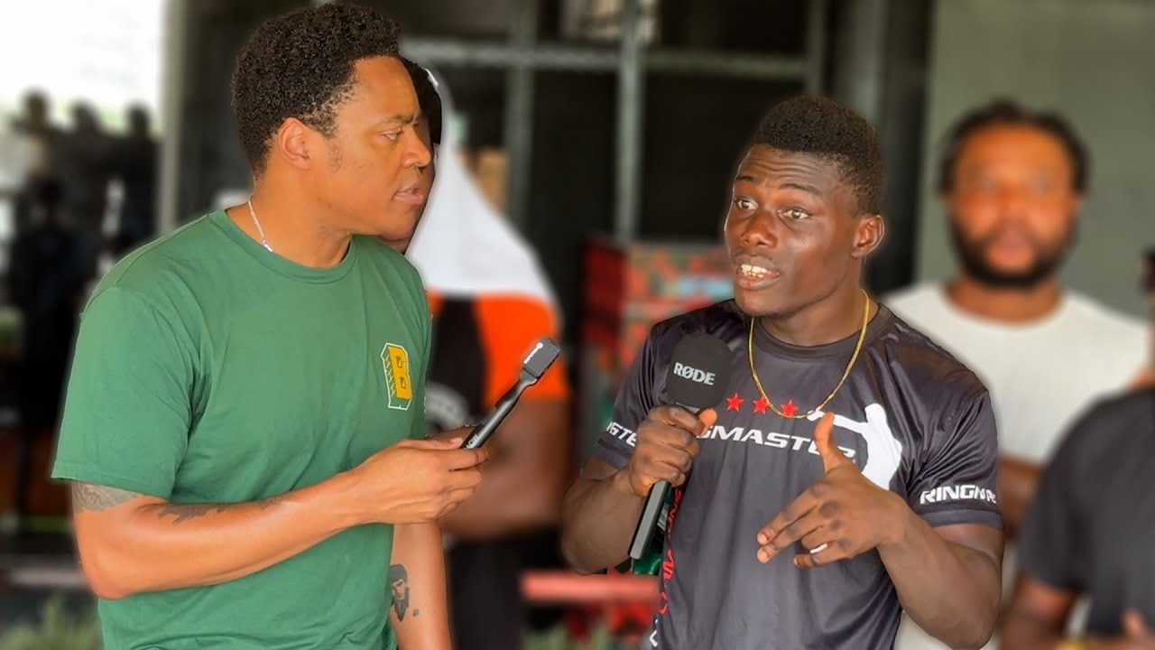 Elvis Ahorgah THE SOLDIER READY for Tyler Denny clash, talks background