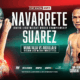 Navarrete knocked down Valdez three times to retain his WBO super featherweight crown Photo Credit: Mikey Williams/Top Rank