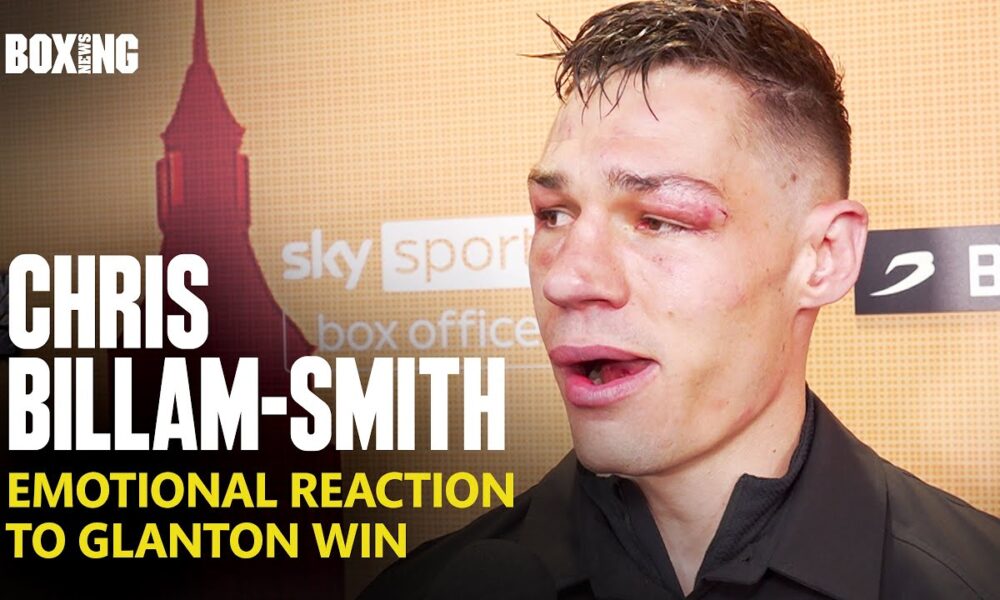 Emotional Chris Billam-Smith Reacts To Brandon Glanton Win