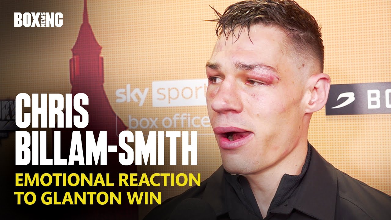 Emotional Chris Billam-Smith Reacts To Brandon Glanton Win