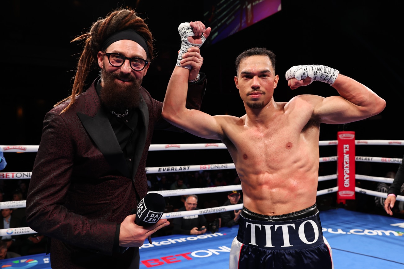 Image: Ernesto Mercado Calls Richardson Hitchins a 'Fake Champion'