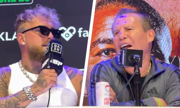 HEATED! Jake Paul vs Julio Cesar Chavez Jr - AUIDENCE Q&A - DAZN Boxing