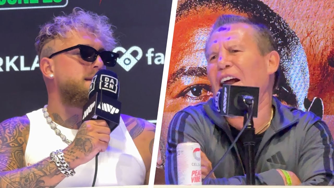 HEATED! Jake Paul vs Julio Cesar Chavez Jr - AUIDENCE Q&A - DAZN Boxing