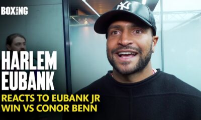 Harlem Eubank Ecstatic Reaction To Chris Eubank Jr Win vs Conor Benn