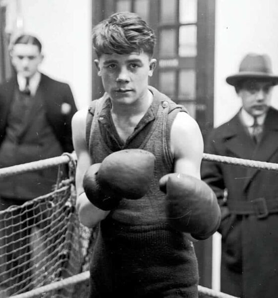 Teddy Baldock boxing