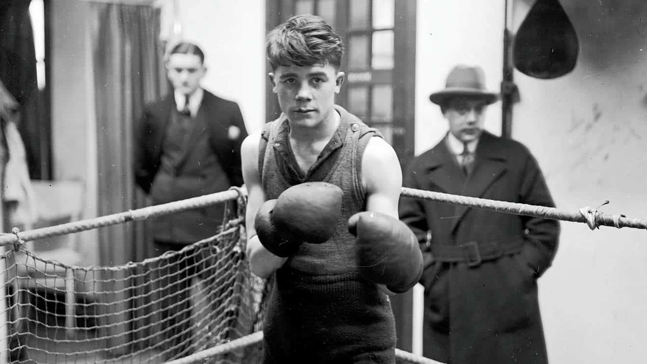 Teddy Baldock boxing