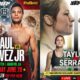 Jake Paul vs Chavez Taylor vs Serrano