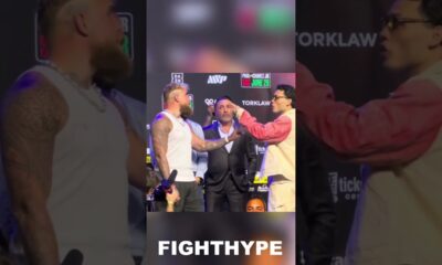 Jake Paul vs Julio Cesar Chavez Jr FIRST FACE OFF
