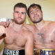 Dave Allen scored a brutal knockout of Johnny Fisher in the fifth round of their rematch at the Copper Box Arena Photo Credit: Mark Robinson Matchroom Boxing
