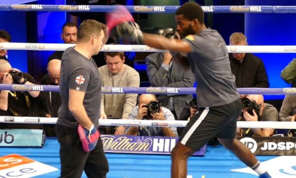 Joshua Buatsi PUBLIC WORKOUT | Joshua vs Parker Undercard