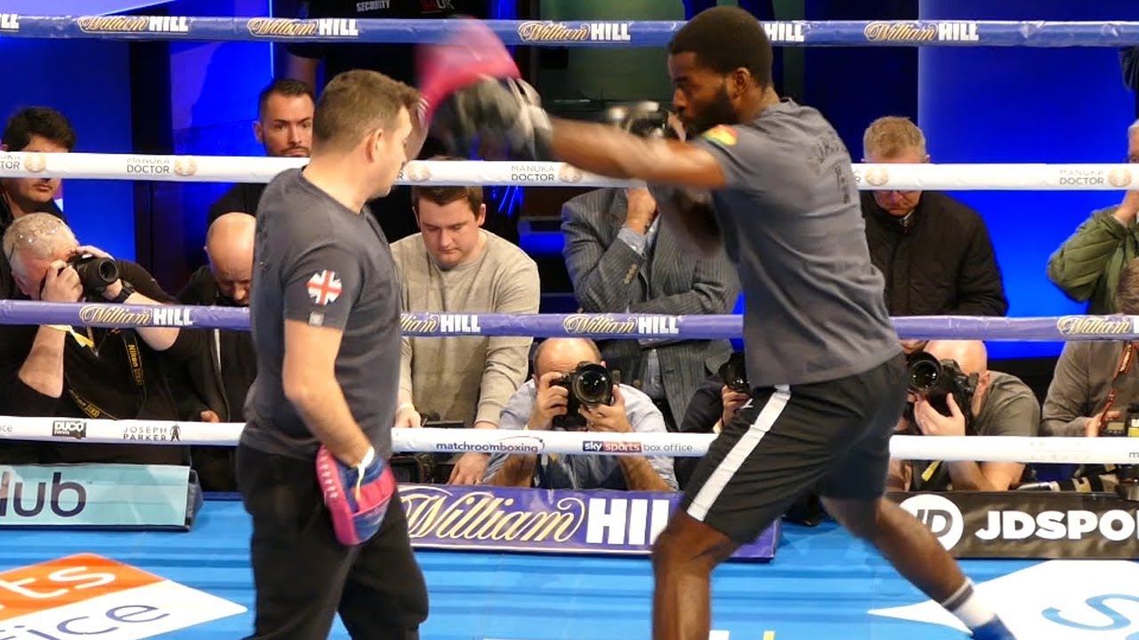 Joshua Buatsi PUBLIC WORKOUT | Joshua vs Parker Undercard
